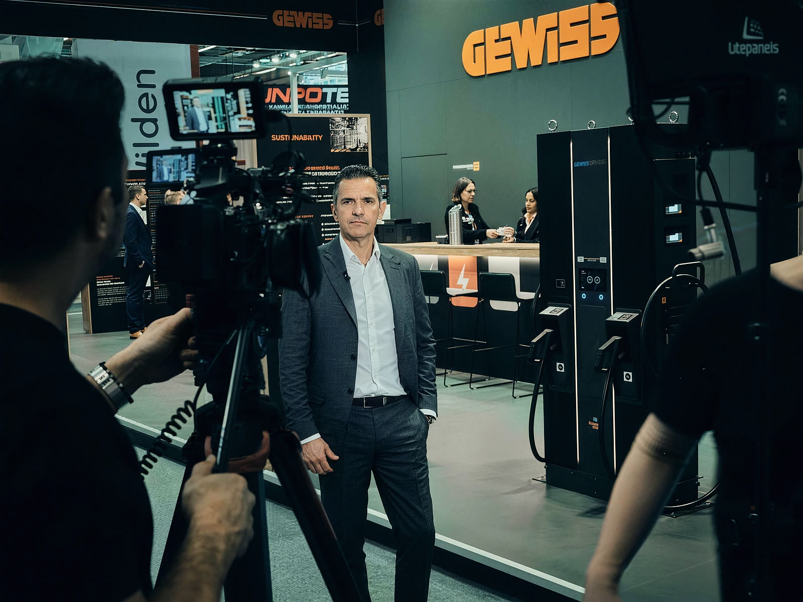 Messestand einer Lichtmesse, Foto von VYSUALIZED