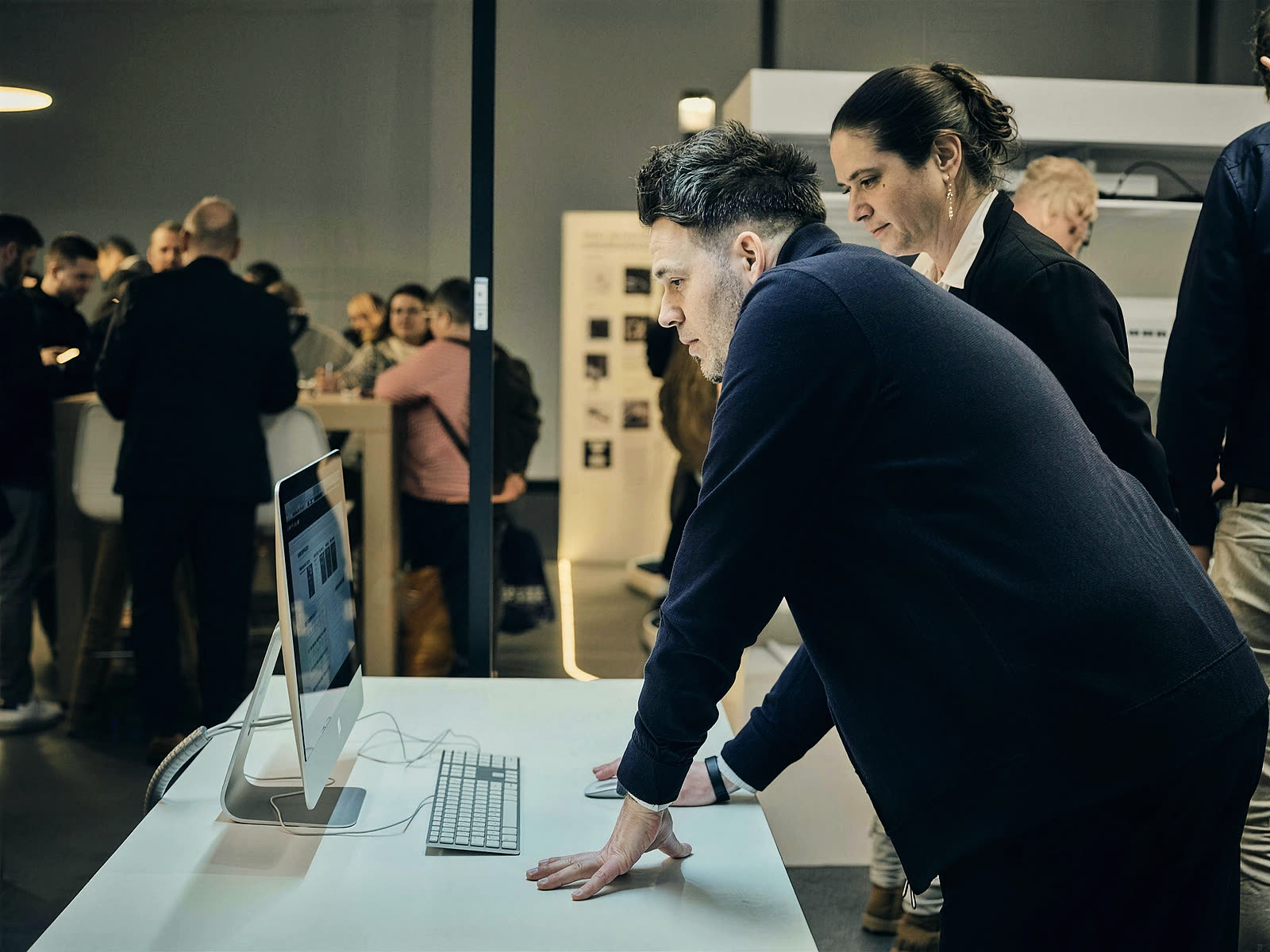 Messestand einer Lichtmesse, Foto von VYSUALIZED