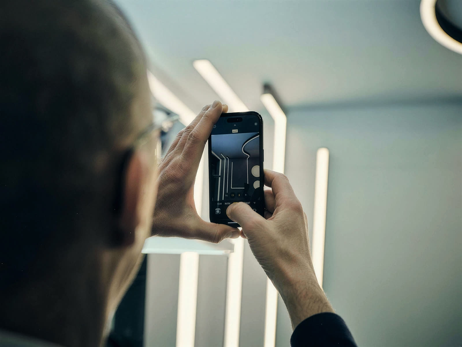 Messestand einer Lichtmesse, Foto von VYSUALIZED