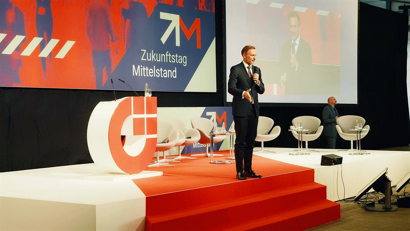 Highlight-Film einer Wirtschaftsveranstaltung