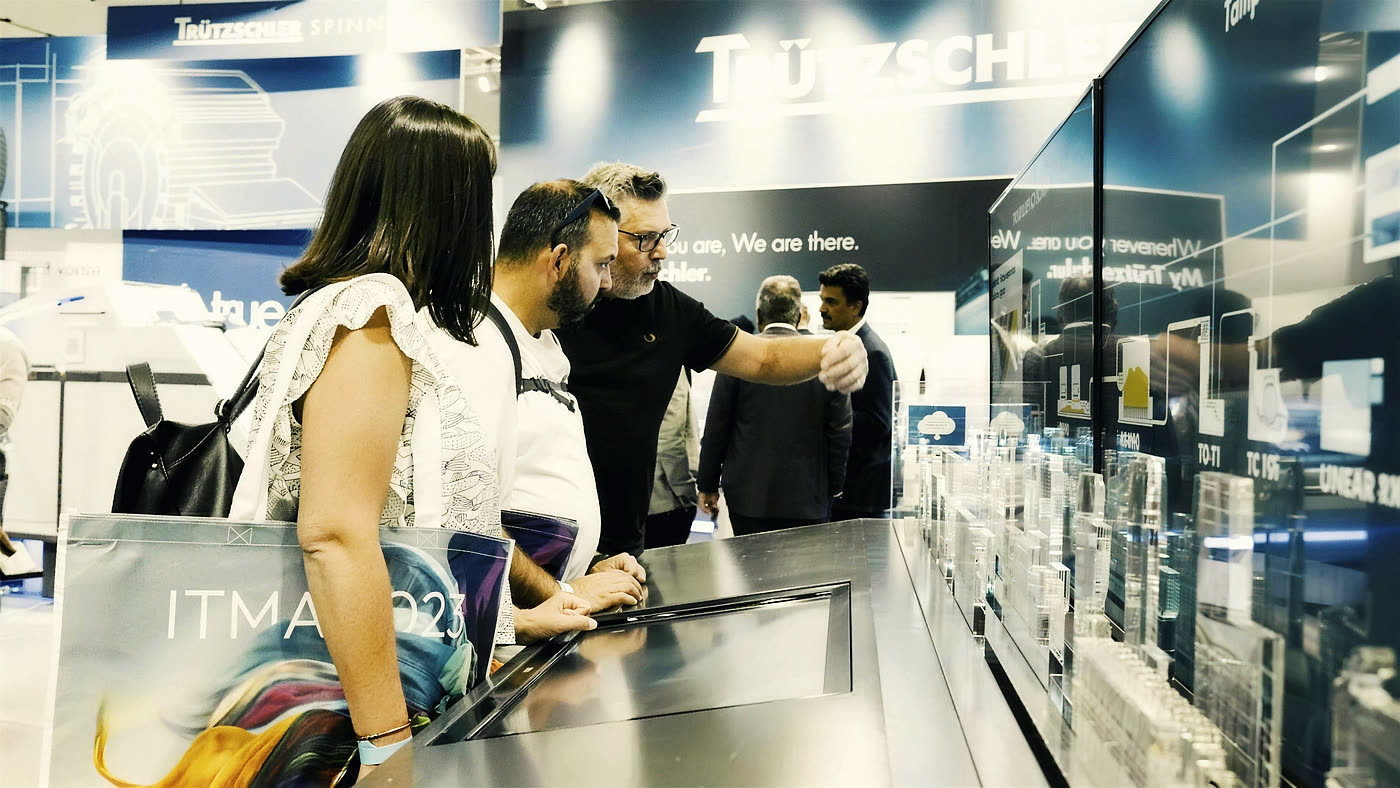 Impressionen von der ITMA