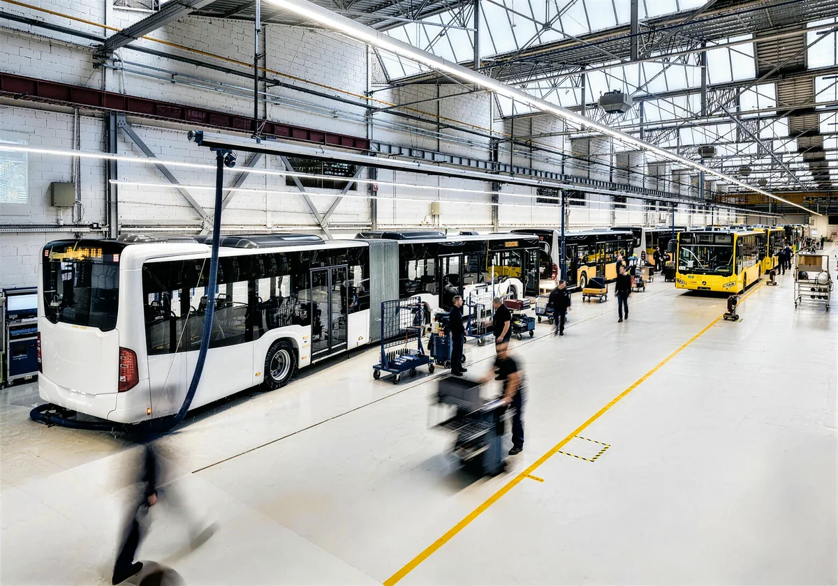 Daimler EvoBus, Industrie, Ligny-en-Barrois, Frankreich: Bild 6